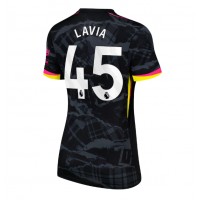 Camiseta Chelsea Romeo Lavia #45 Tercera Equipación para mujer 2024-25 manga corta